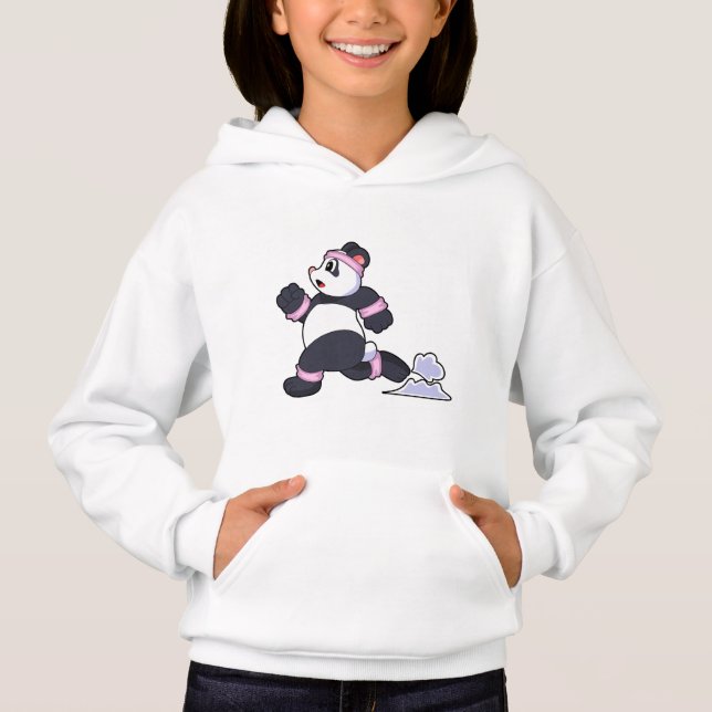 Panda as Runner at Running (Front)