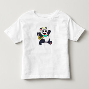 Panda as Student Toddler T-Shirt