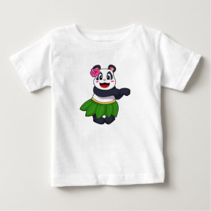 Panda at Ballet Dance Baby T-Shirt
