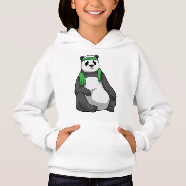 Panda at Fitness with Towel (Front)