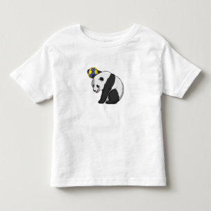 Panda at Handball Sports Toddler T-Shirt