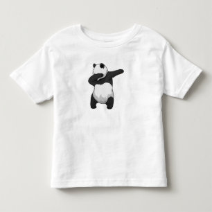 Panda at Hip Hop Dance Dab Toddler T-Shirt