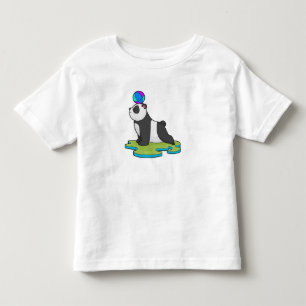 Panda at Yoga Fitness Toddler T-Shirt