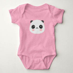 Panda Baby Bodysuit