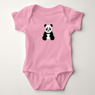 Panda Baby Bodysuit