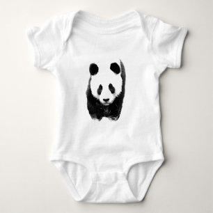 Panda Baby Bodysuit