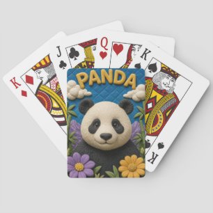 Panda Bamboo Hills Modern KlayKoo Playing Cards