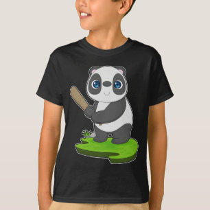 Panda Baseball Baseball bat T-Shirt