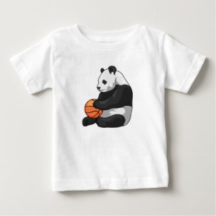 Panda Basketball player Basketball Baby T-Shirt