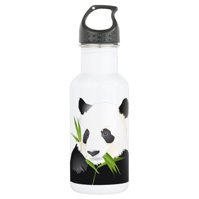 Panda Bear 532 Ml Water Bottle (Front)