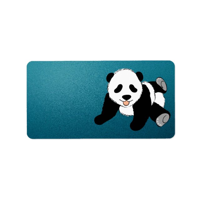 PANDA BEAR ADDRESS LABEL (Front)