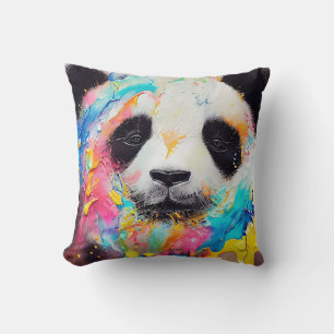 Panda Bear Animal Discovery Adventure Nature Cushion
