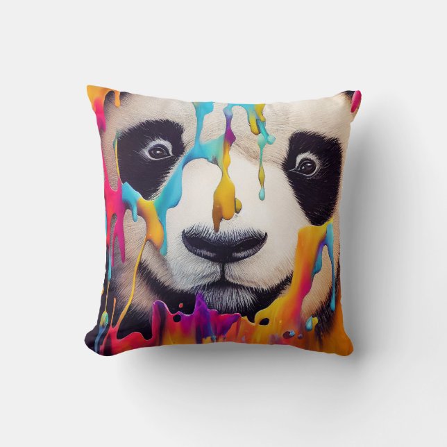 Panda Bear Animal Discovery Adventure Nature  Cushion (Front)