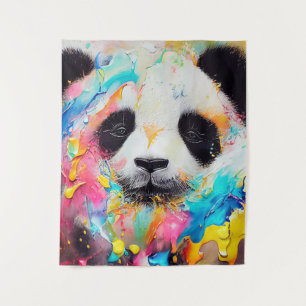 Panda Bear Animal Discovery Adventure Nature Tapestry