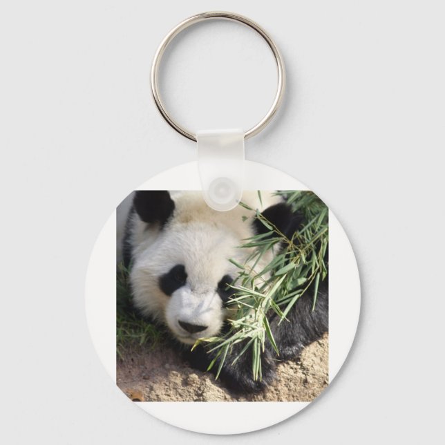 Panda Bear @ Atlanta Zoo Key Ring (Front)
