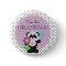 Panda Bear Baby Shower Party Family Member Button