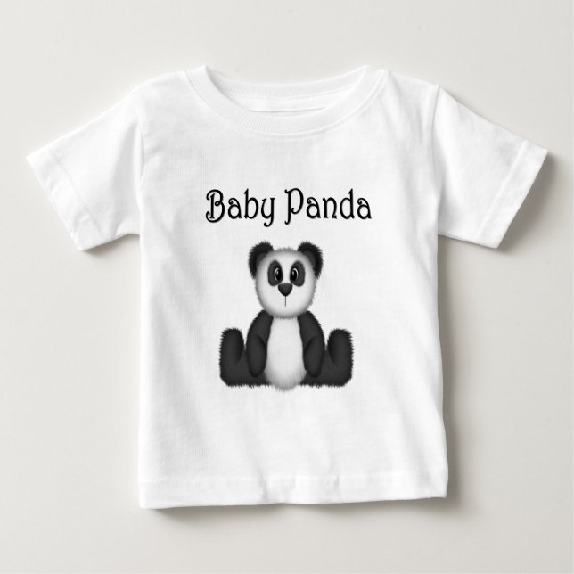 Panda Bear Baby T-Shirt (Front)