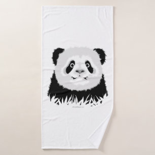 Panda Bear Bath Towel Set