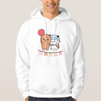 PANDA BEAR, bubu and dudu hugs love balloon Hoodie
