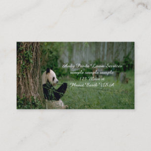 Panda Bear  Business Card