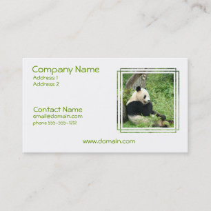 Panda Bear Business Card