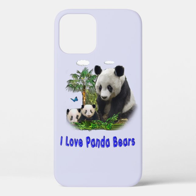 Panda Bear Case-Mate iPhone Case (Back)