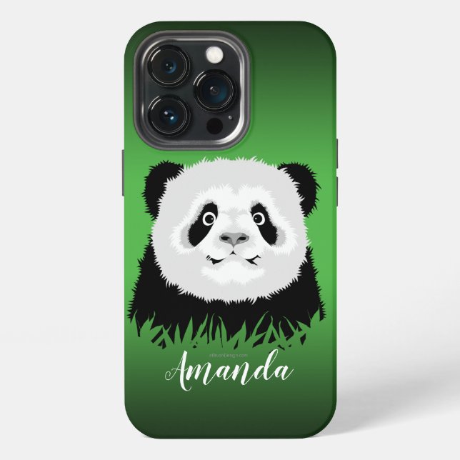 Panda Bear Case-Mate iPhone Case (Back)