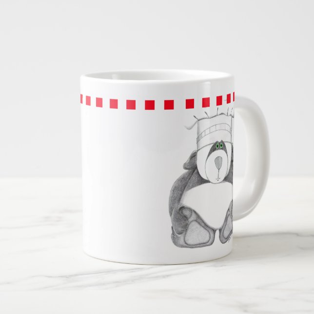 Panda Bear Ceramic Mug (Front Right)