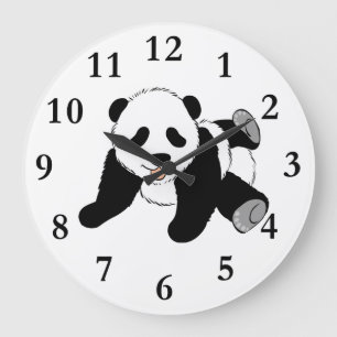 PANDA BEAR CLOCK