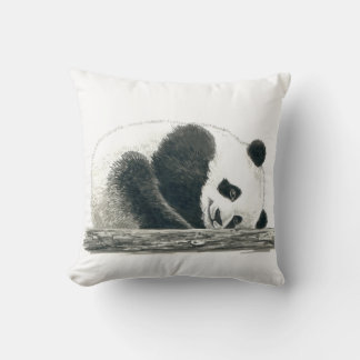 Panda bear cushion