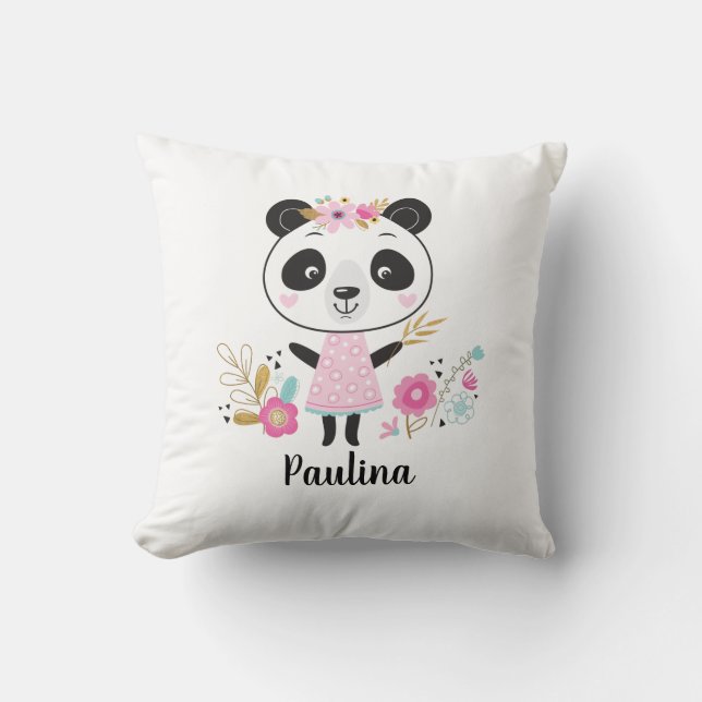 Panda Bear Cushion (Front)