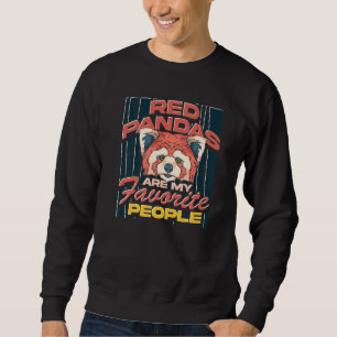 Panda Bear Cute Animal Zoo Animal Red Panda Sweatshirt
