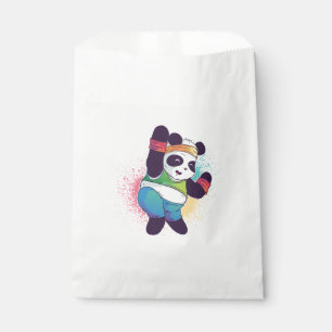 Panda Bear Dabbing Dancing Baby Shower Birthday Favour Bags