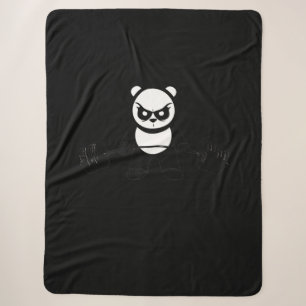 Panda Bear Deadlift - Premium Gym Sherpa Blanket
