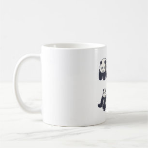 Panda bear Delight � Cute Animal Art Coffee Mug