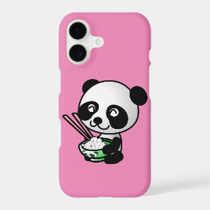 PANDA BEAR EATING CHINESE FOOD PHONE CASE