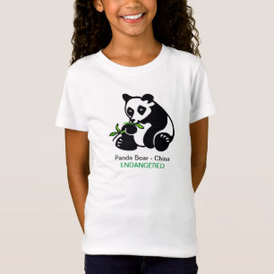 PANDA Bear -Endangered species - China - wildlife T-Shirt
