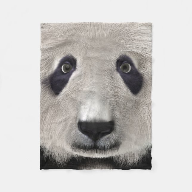 Panda Bear Fleece Blanket (Front)