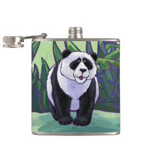 Panda Bear Gifts & Accessories Hip Flask
