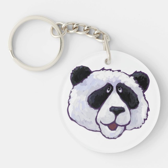 Panda Bear Gifts & Accessories Key Ring (Front)