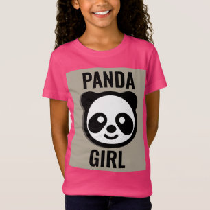 PANDA BEAR GIRLS T-SHIRTS
