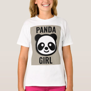 PANDA BEAR GIRLS T-SHIRTS