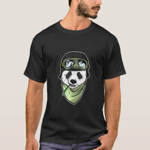 Panda Bear Hobby Pilot Panda T-Shirt