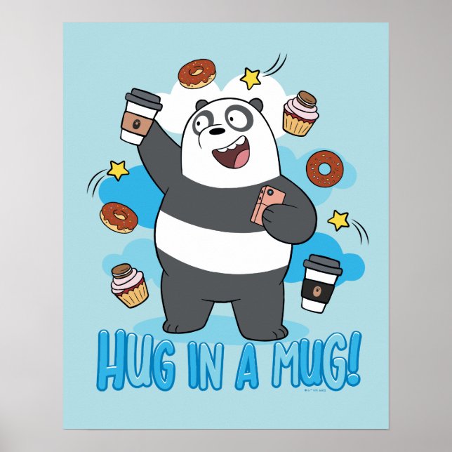 Panda Bear - Hug in a Mug! Poster (Front)