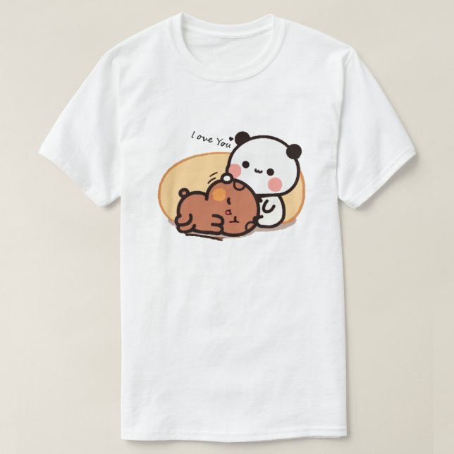 panda bear hug T-Shirt (Design Front)