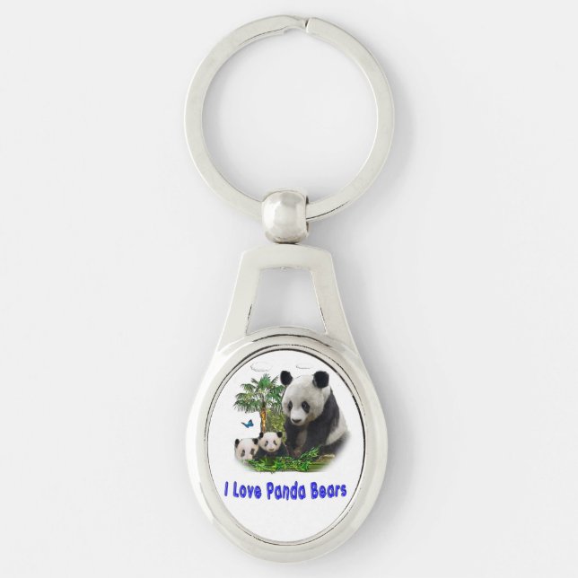 Panda Bear Key Ring (Front)