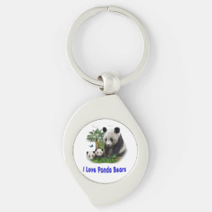 Panda Bear Key Ring