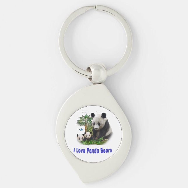 Panda Bear Key Ring (Front)