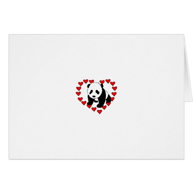 Panda Bear Love (Front Horizontal)