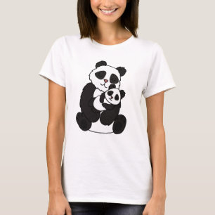 Panda Bear Love Moms Pandas Mothers Day T-Shirt